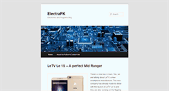 Desktop Screenshot of electrapk.com